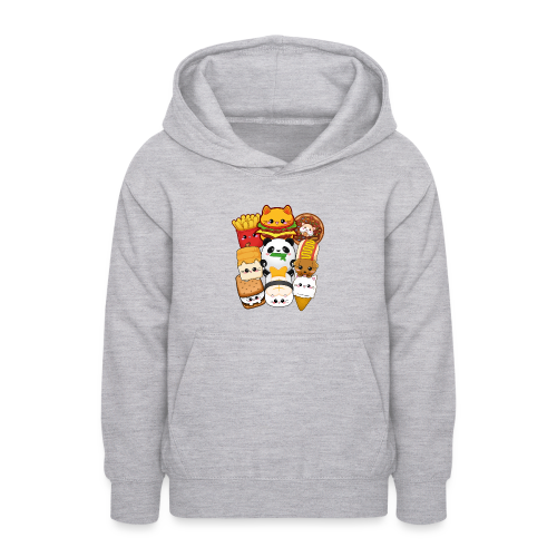 moodrush Design Kawaii Cat Fast Food Print