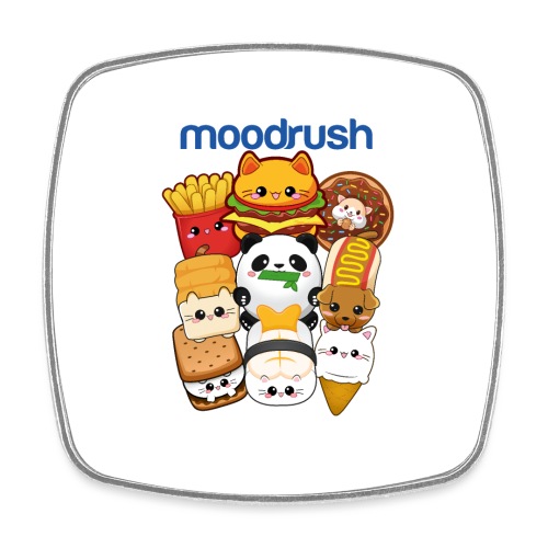 moodrush Logo Design Burger Pommes Toast Panda Ice