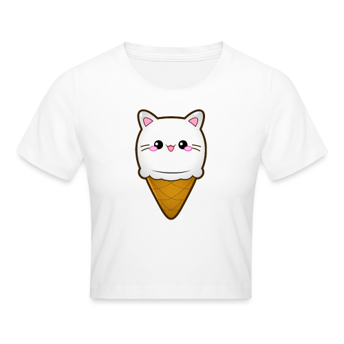 Ice Cream Cat Eiscreme Eis Katze Vanille Eiskugel