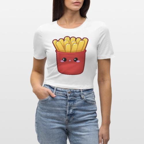 Pommes Fritten Frites Fast Food Gesicht Fries USA
