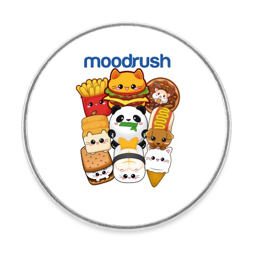 moodrush Logo Design Burger Pommes Toast Panda Ice