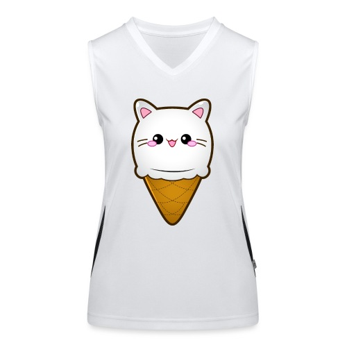 Ice Cream Cat Eiscreme Eis Katze Vanille Eiskugel