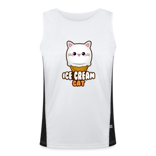 Ice Cream Cat Eiscreme Eis Katze Vanille Eiskugel