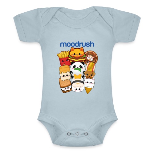 moodrush Logo Design Burger Pommes Toast Panda Ice