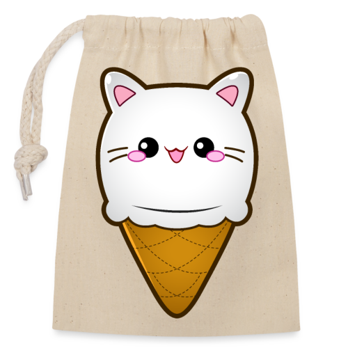 Ice Cream Cat Eiscreme Eis Katze Vanille Eiskugel