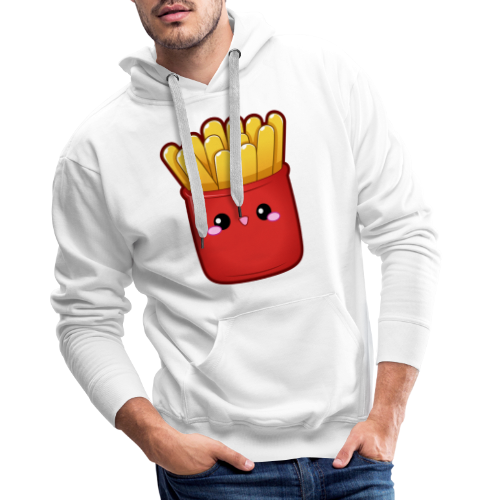 Pommes Fritten Frites Fast Food Gesicht Fries USA