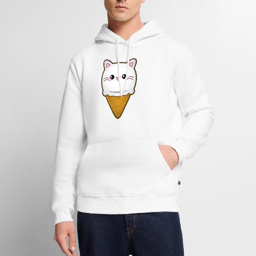 Ice Cream Cat Eiscreme Eis Katze Vanille Eiskugel