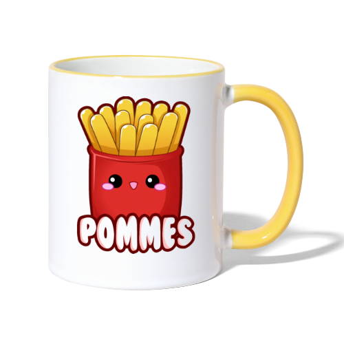 Pommes Fritten Frites Fast Food Emoticon Cute