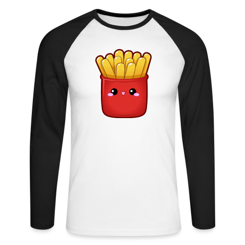 Pommes Fritten Frites Fast Food Gesicht Fries USA