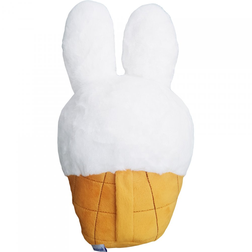 Bunny Waffel Eis Kissen Plueschtier Hase