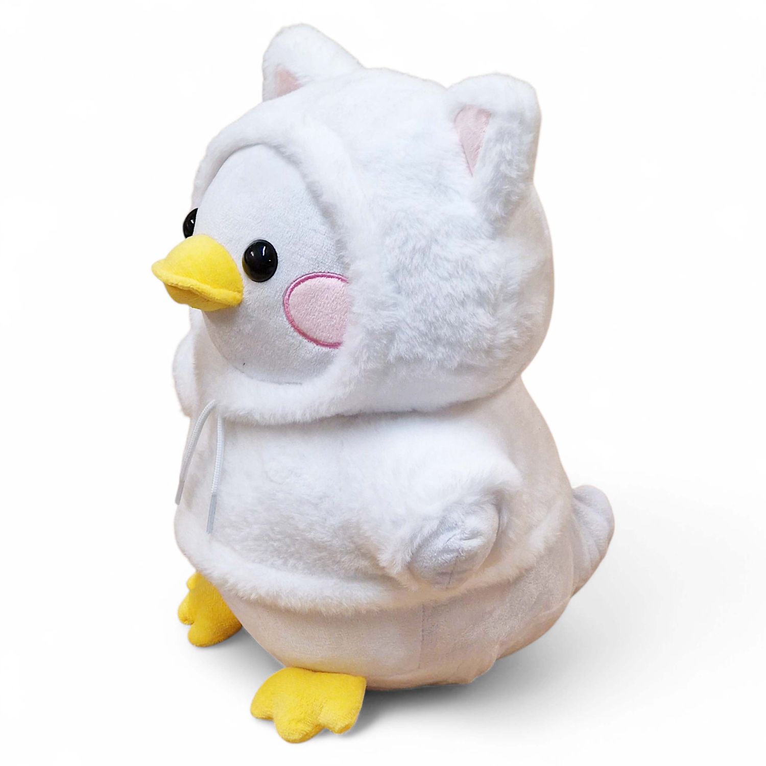 Duck mit Katzenohren Hoodie Plueschtier Plush