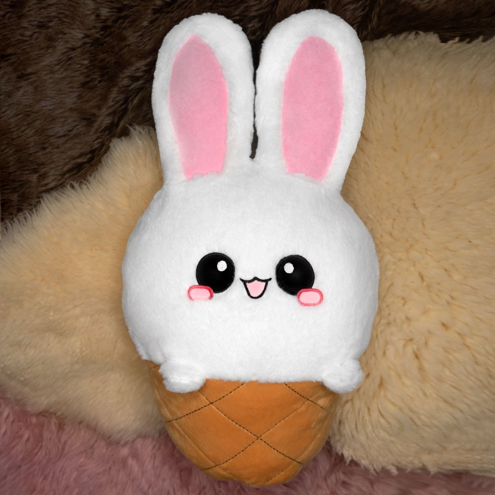Eiscreme Hase Kissen Ice Cream Bunny