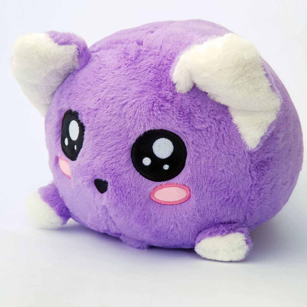 Emoticon Fuchs Kuscheltier Lila Violett Furdis