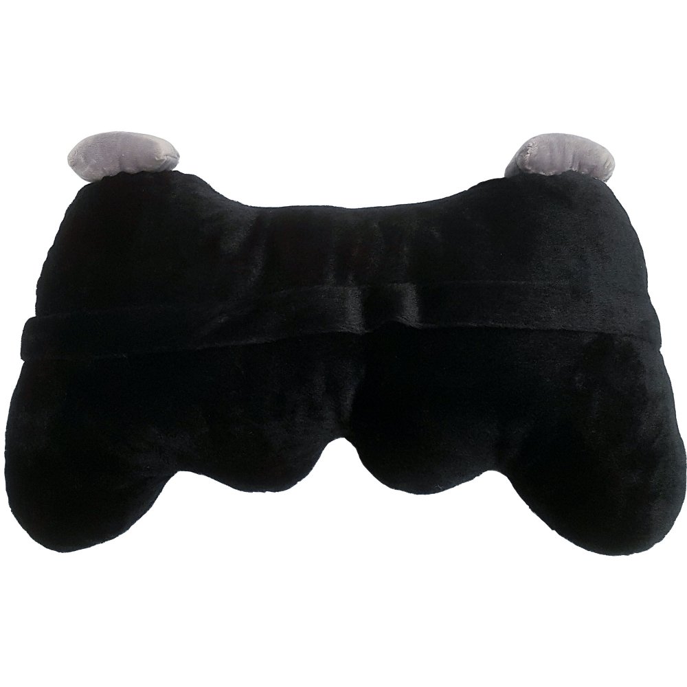 game pad controller schwarz kissen zocken