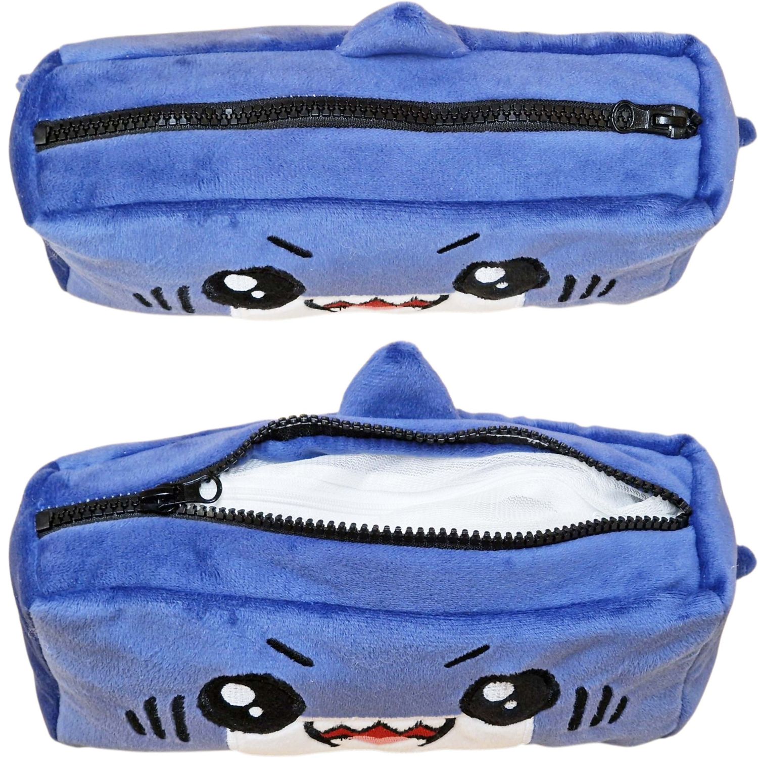 Einfach Gustaf Federmappe Pluesch Kissen Shop Hai