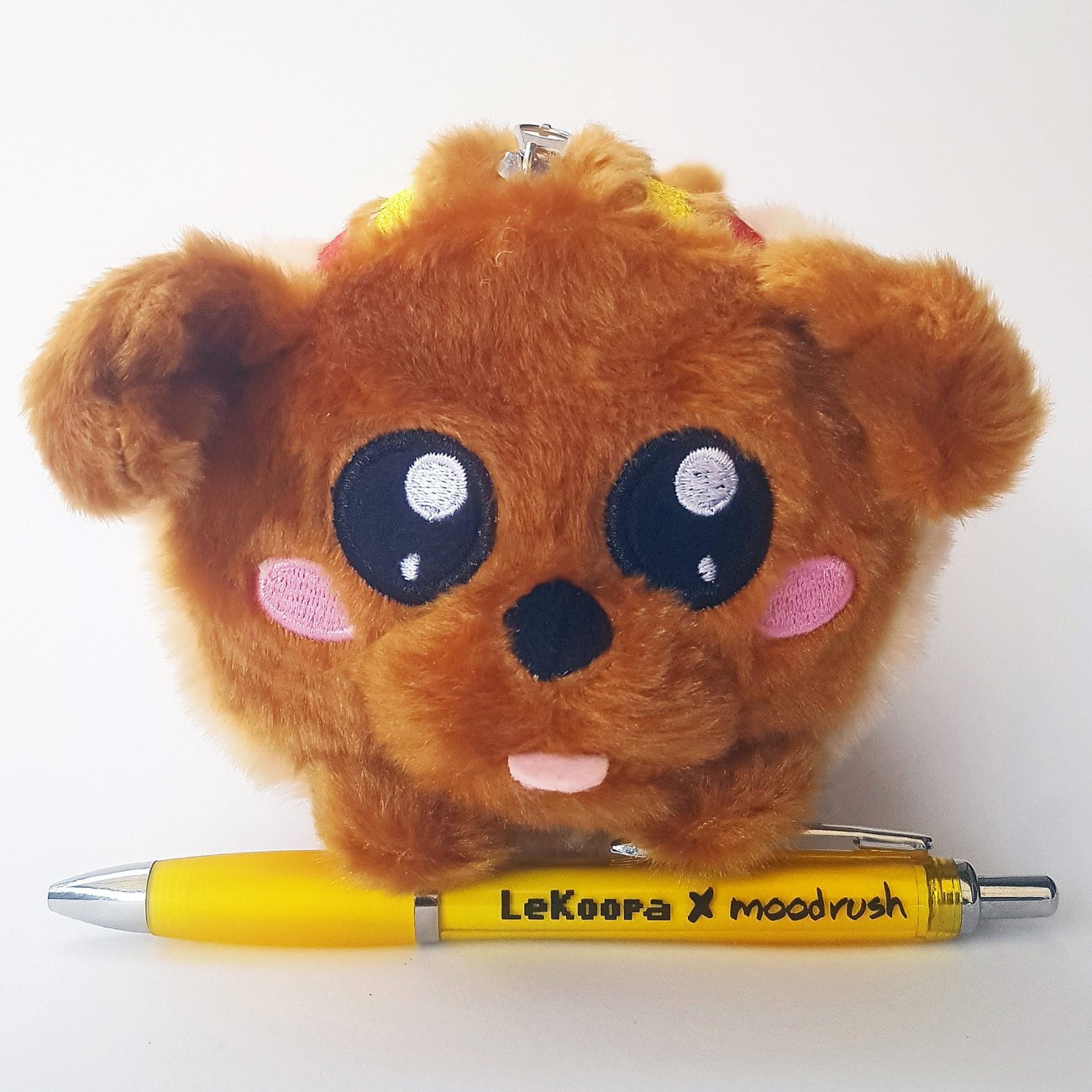 LeKoopa Kugelschreiber Hotdog Plueschtier Kuscheltier Kissen