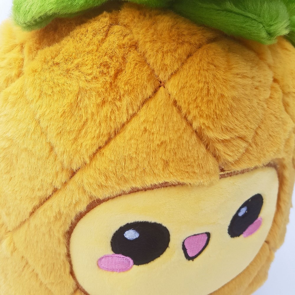Ananas mit Gesicht Kissen