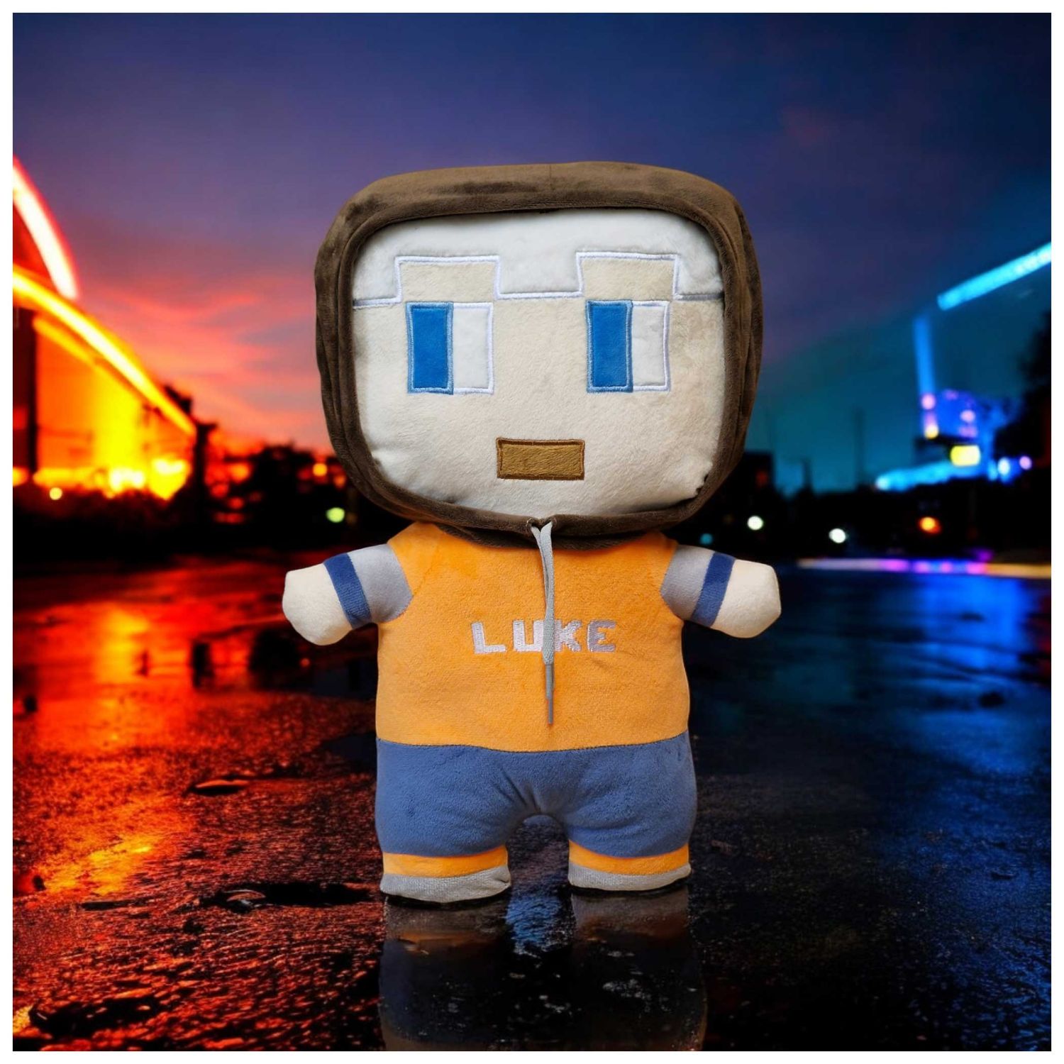 LukeUCraft Plschfigur (45cm) + KARTE