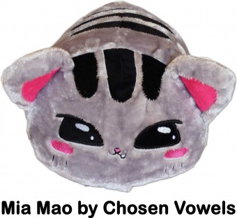 Mia Mao Chosen Vowels Kissen Plsch Manga Cosplay Shop Merchandise