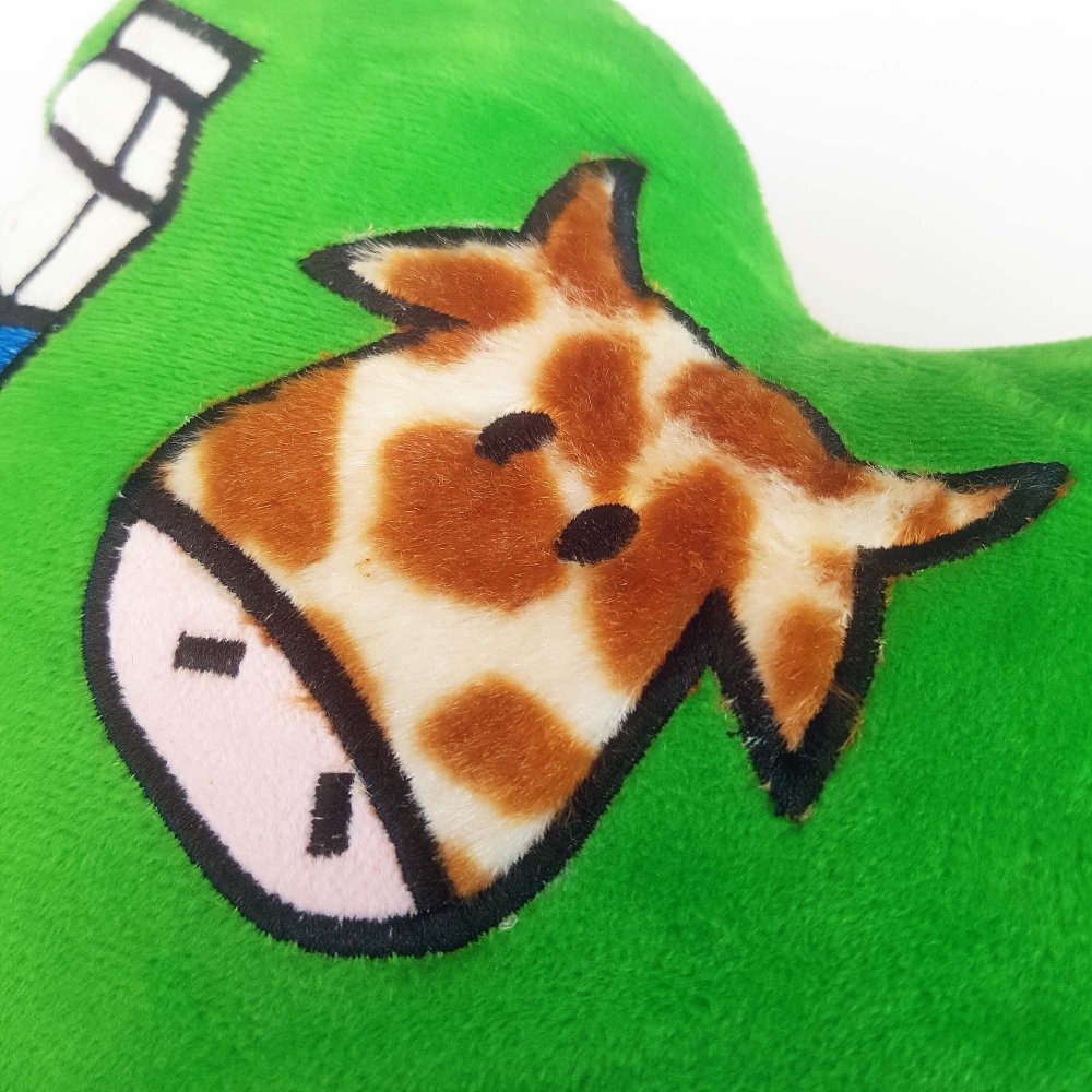 Milch Kuh Kissen Emoticon Bestickt Aufgestickt