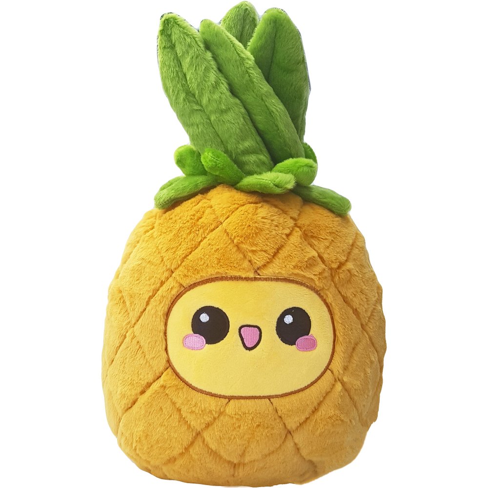 Ananas Emoticon Kissen Pluesch Kuscheltier Frucht