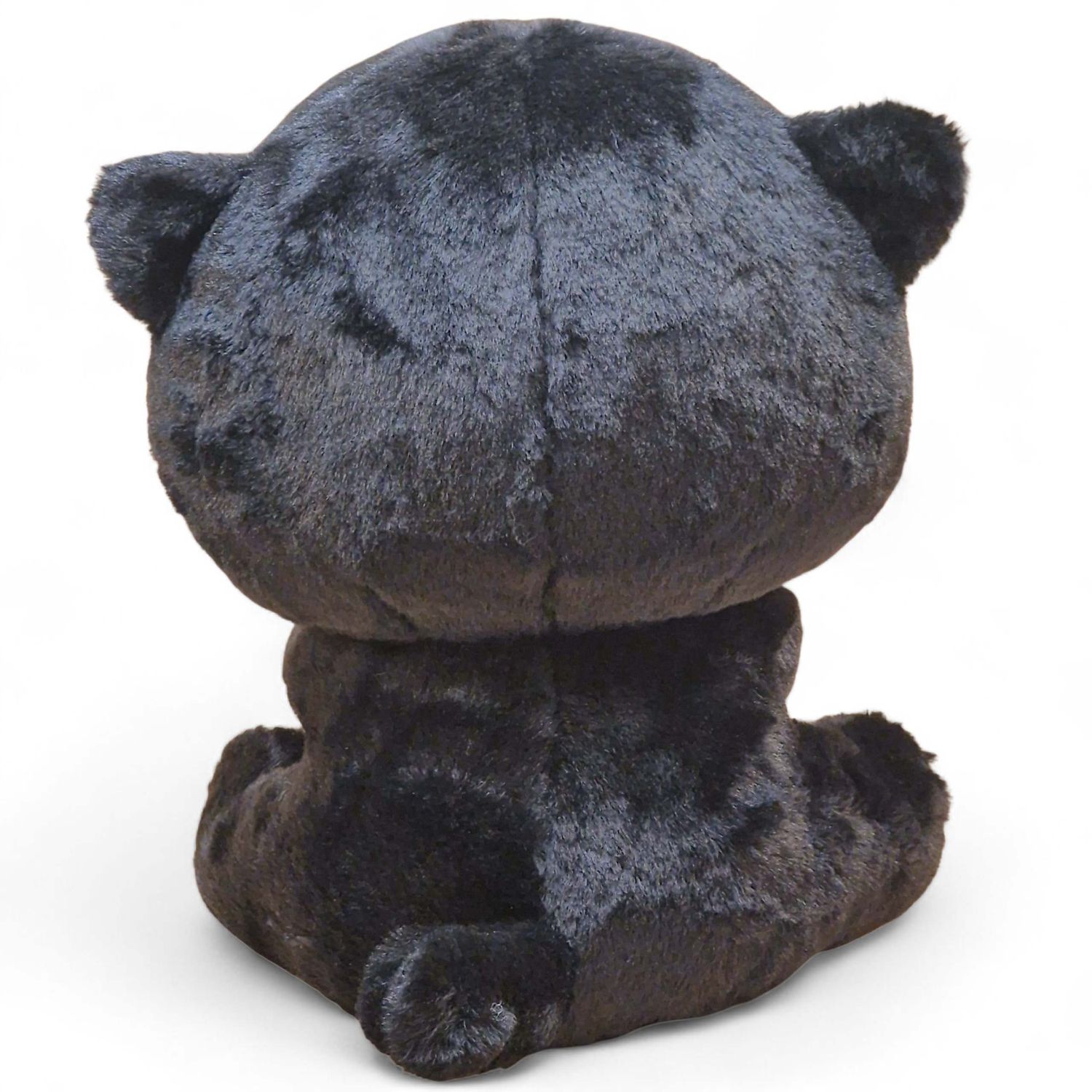 Schwarze Katze Stofftier