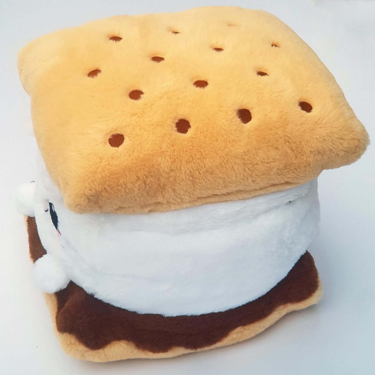 Smores Cookie Marshmallow Kissen Katze