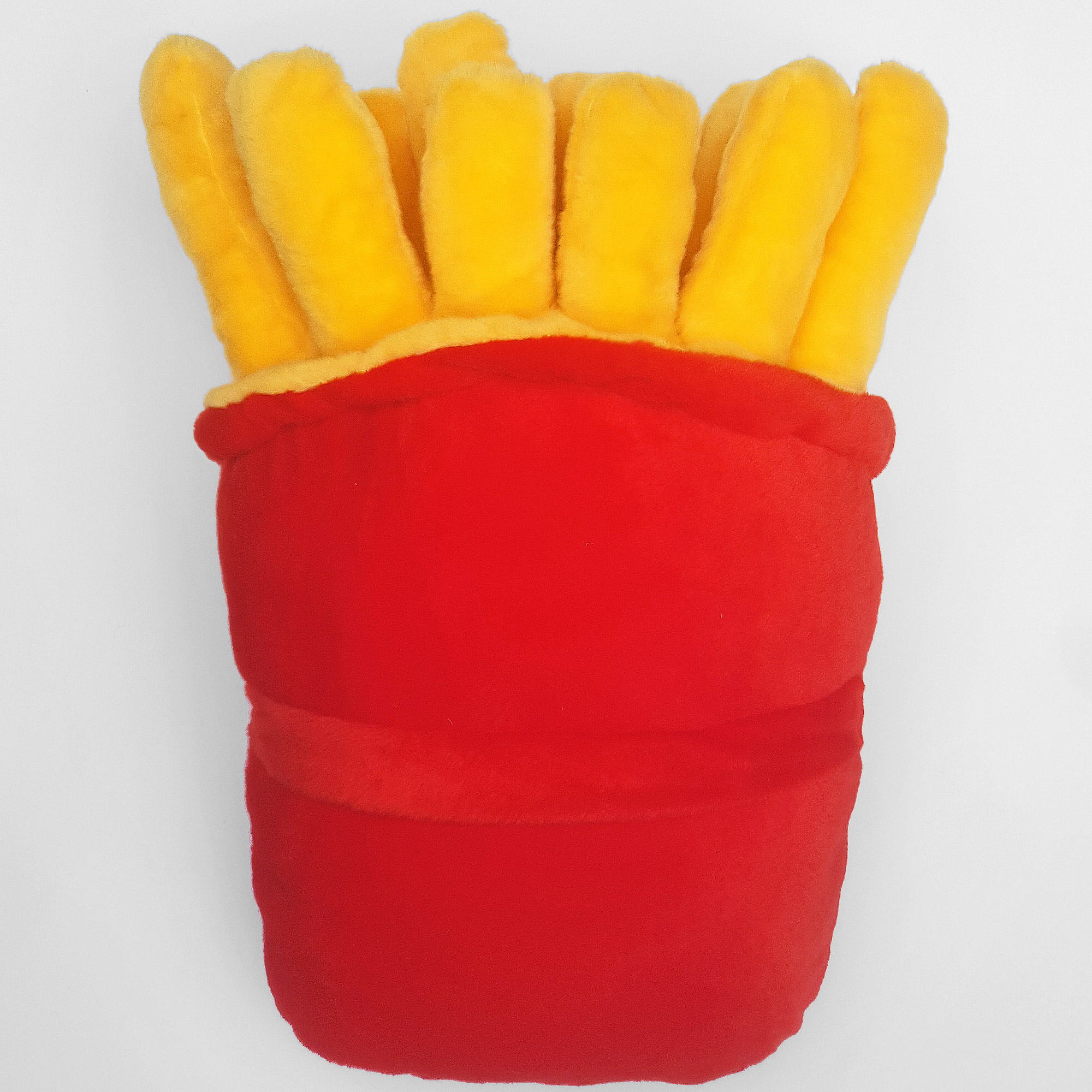 Clenp Plüschpuppe Pizza & Pommes - Lustiges Sofakissen 30cm