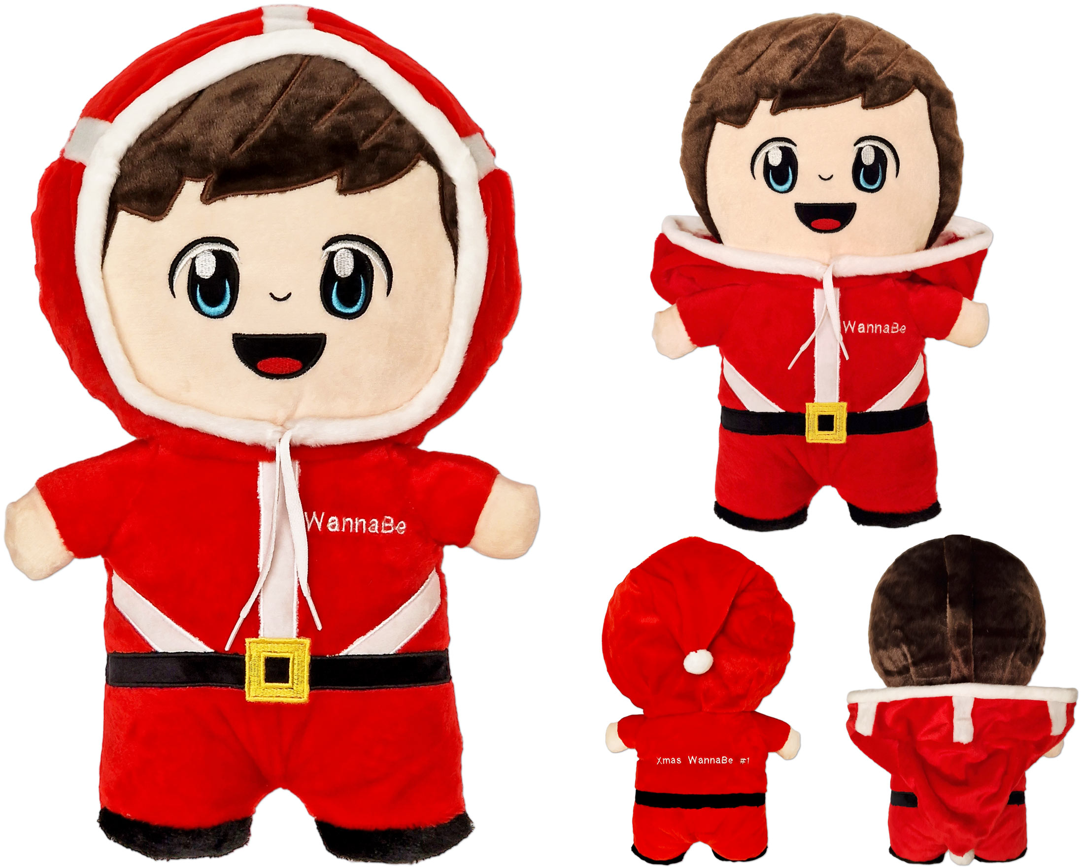 WannaBe Xmas Merchandise Puppe Kissen Plueschfigur Shop