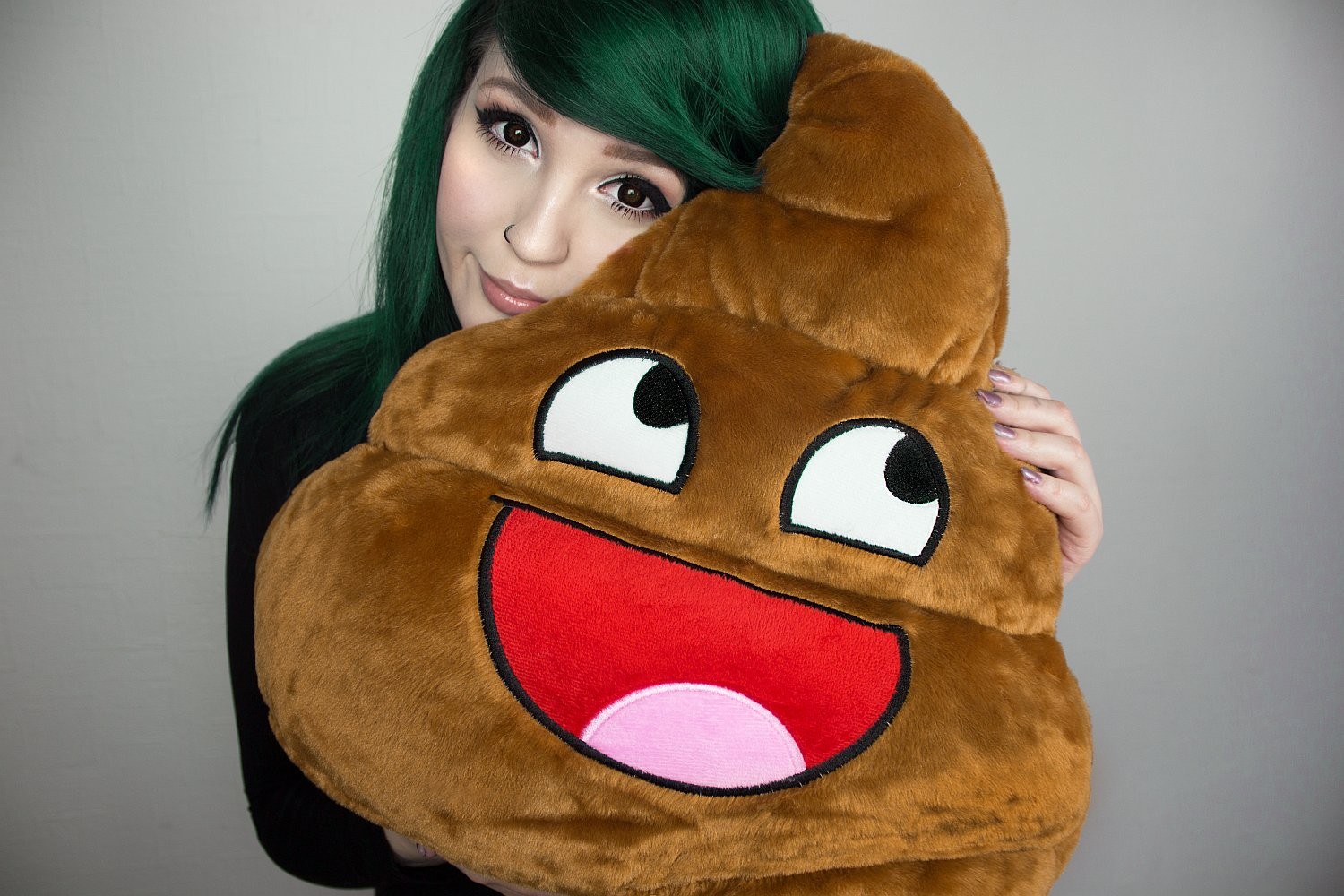 Awesome Shit Kissen Poop Poopy Smiley Shop
