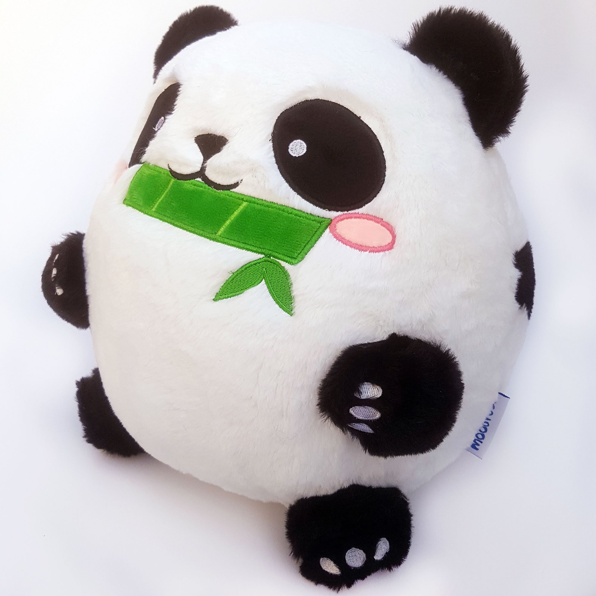 moodrush - Fat Panda Kissen mit Bambus Emoticon 🐼
