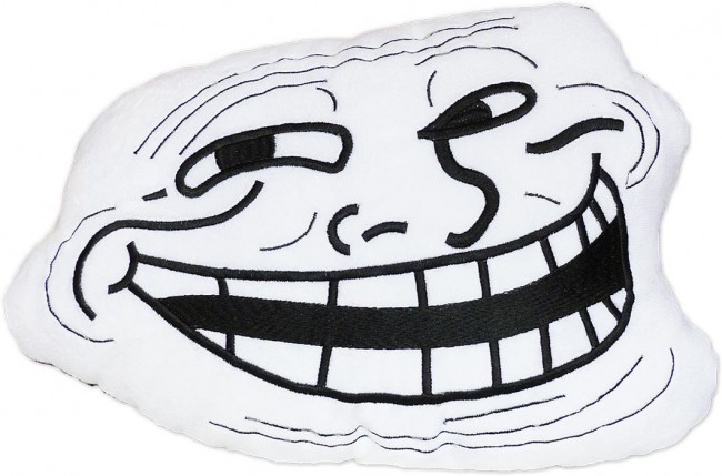 Moodrush Trollface Kissen Meme Shop Troll Rage Face Coolface