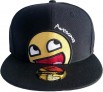 Awesome Face Meme Cap Snapback Baseball Mtze Kappe Gold Sticker