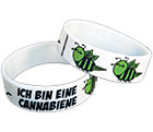 Cannabiene Armband Ich Bin eine Canna Biene