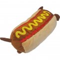 Hotdog Plüschtier Senf Ketchup Kuscheltier Hund Dackel