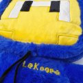 LeKoopa Pluesch Blau Gelb