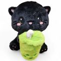 Matcha Cat Stofftier Pluesch Bubble Tea Kuscheltier