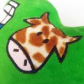 Milch Kuh Kissen Emoticon Bestickt Aufgestickt