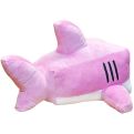 Pink Shark Plueschtier Kuscheltier Hai Rosa Gustaf