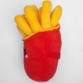Pommes Frites Ketchup Mayo Kissen