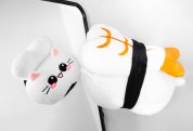 Sushi Cat Kissen Plueschtier Kuscheltier Japan Katze Kitty