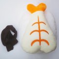 Sushi Shrimp Kuscheltier Kissen Katze Plueschtier