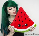 Wassermelone Kissen Cute Girl Kawaii Toy Melone
