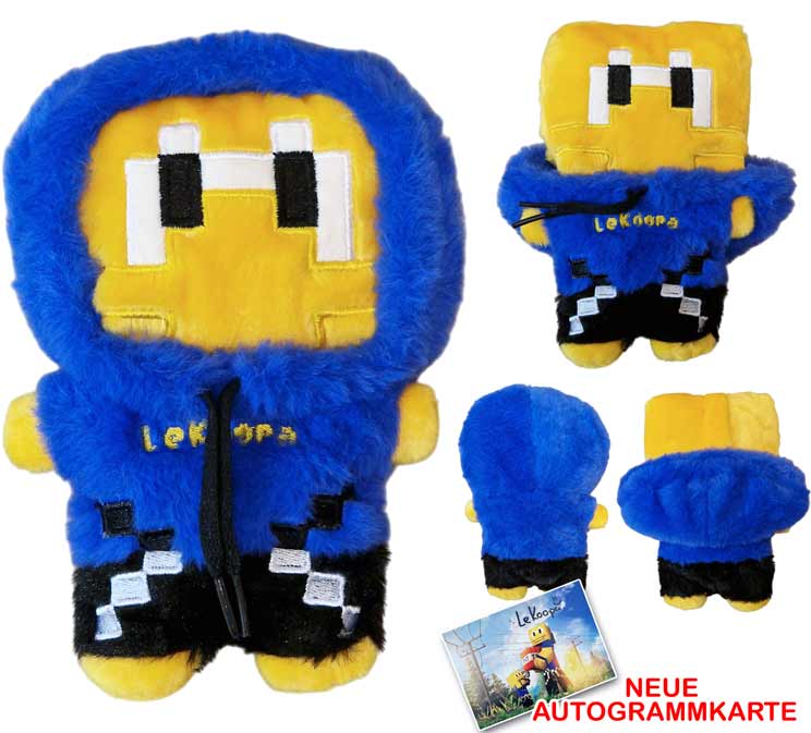 LeKoopa Mini Buddy Plueschfigur Kissen Merch Shop