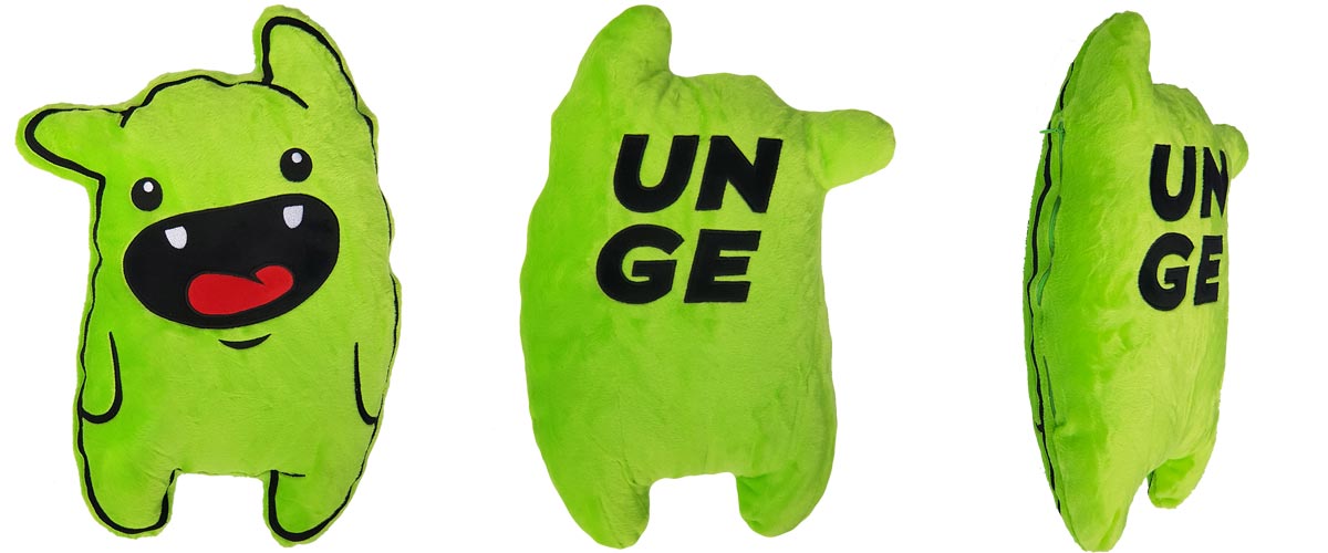 Ungespielt Schleh Kissen Grn