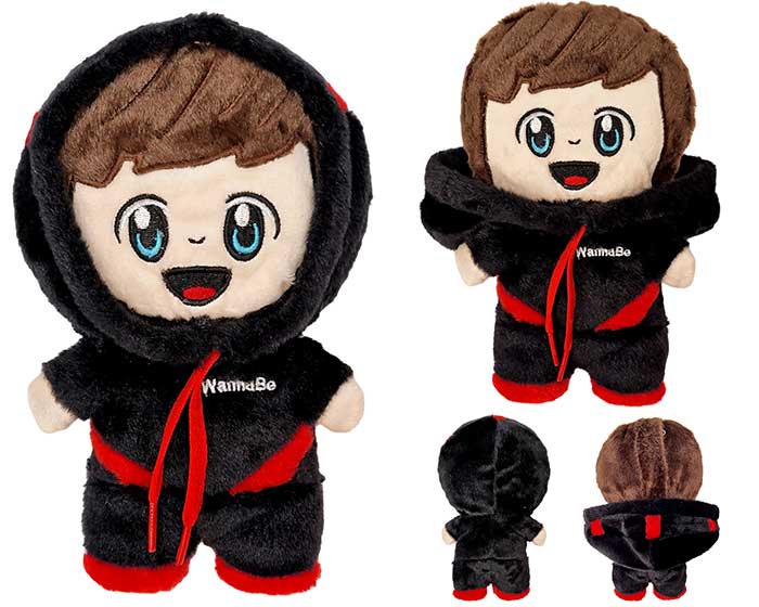 WannaBe Mini Merchandise Puppe Kissen Plueschfigur Shop