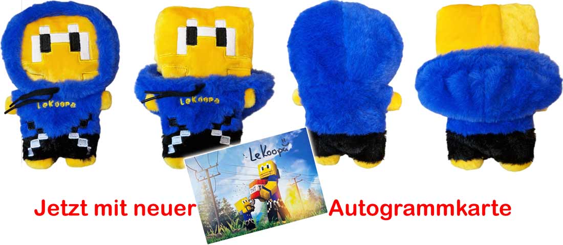 LeKoopa Mini Buddy Plschfigur