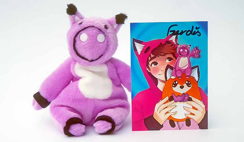 Mini Furdis Fufu Puppe mit Autogrammkarte