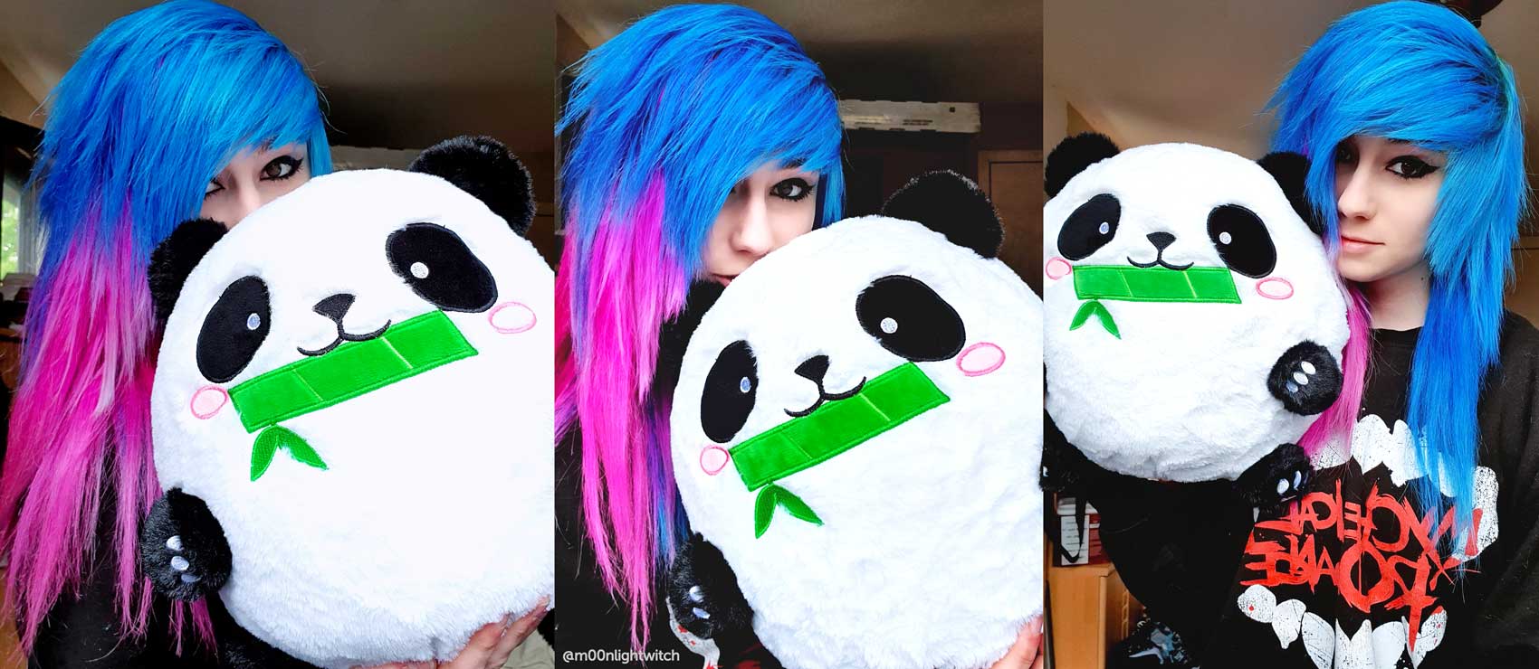 Fat Panda Kissen Scene Girl